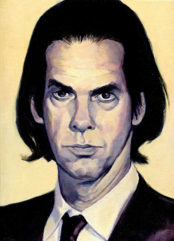 Sylvia-Wolf-Malwerkstatt-Nick-Cave-in-Oel